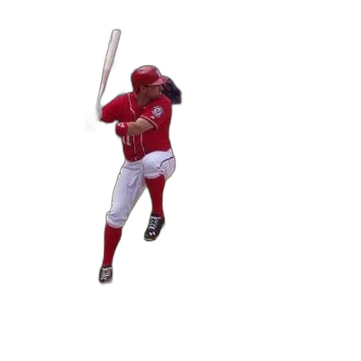 weapon, staff, baseball, player transparent PNG cut-out