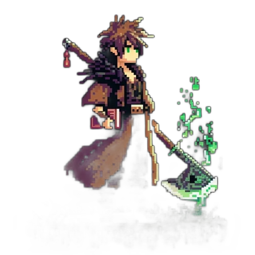 staff, weapon, sword, robot transparent PNG cut-out