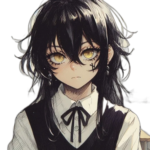 mask, face, hair, staff transparent PNG cut-out