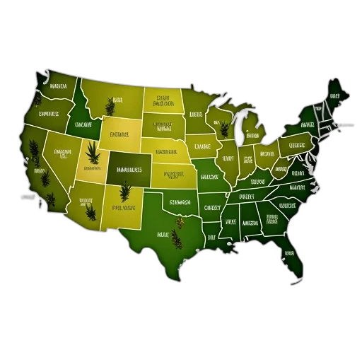 green, earth tones, golden, marijuana transparent PNG cut-out