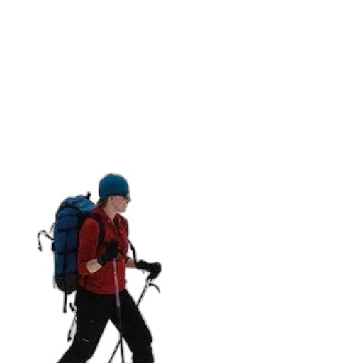 jacket, staff, 3d render, pixel art transparent PNG cut-out