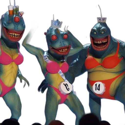 concept art, outer space, three, slimy transparent PNG cut-out