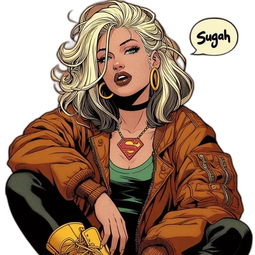 jacket, comic book art, concept art, cartoon transparent PNG cut-out