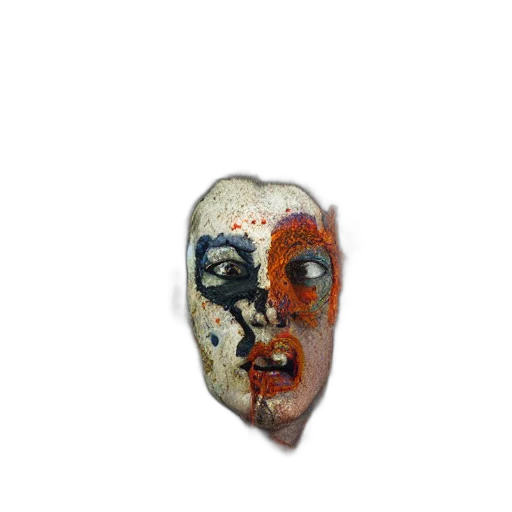 mask, face, jewelry, staff transparent PNG cut-out