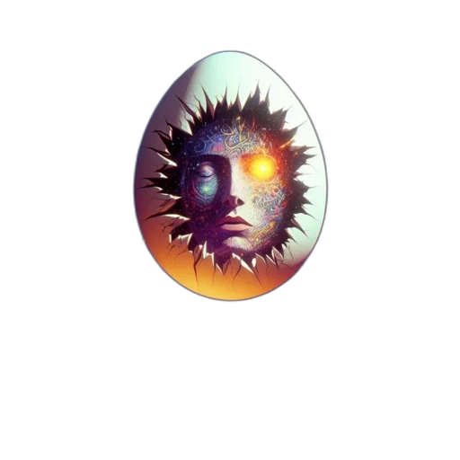 mask, jewelry, face, creature transparent PNG cut-out