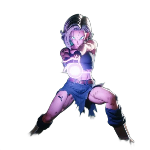 weapon, staff, sword, hair transparent PNG cut-out