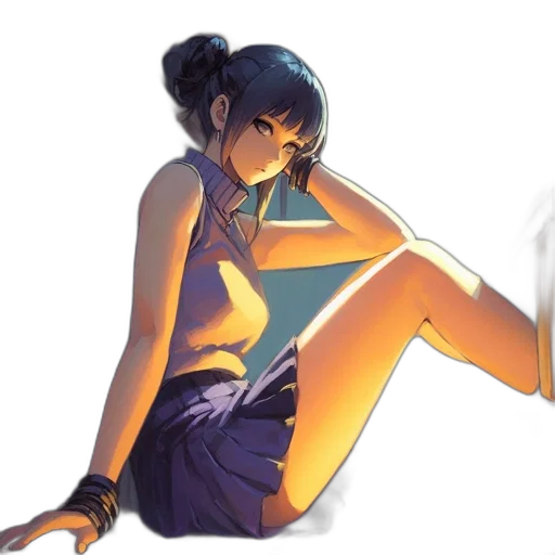 dress, concept art, anime, fantasy art transparent PNG cut-out