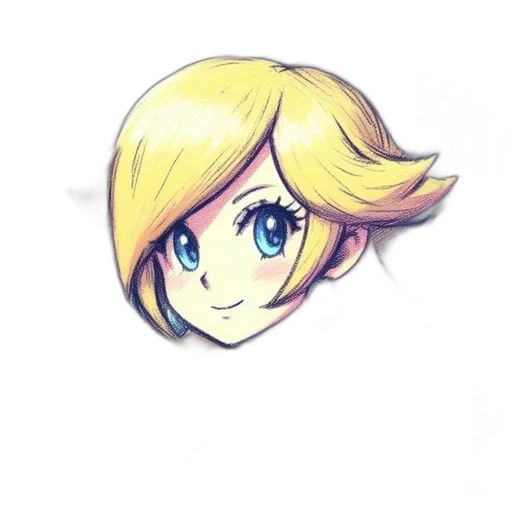 face, staff, hair, crown transparent PNG cut-out