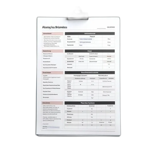 business, performance, analysis, sheet transparent PNG cut-out