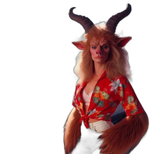 animal, creature, mask, staff transparent PNG cut-out