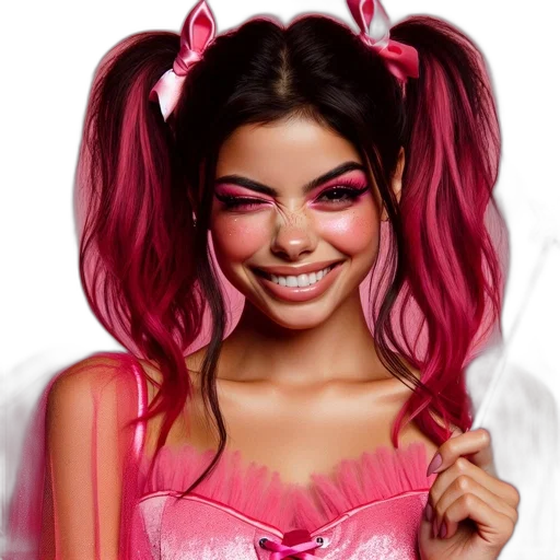 face, mask, creature, hair transparent PNG cut-out