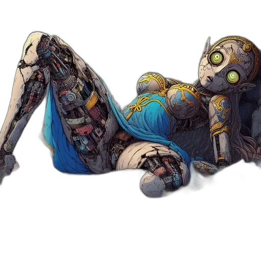 robot, weapon, shoes, creature transparent PNG cut-out