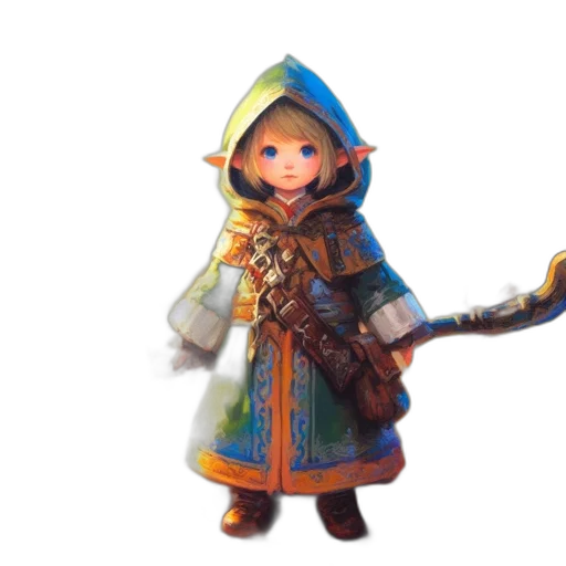 staff, sword, weapon, 3d render transparent PNG cut-out