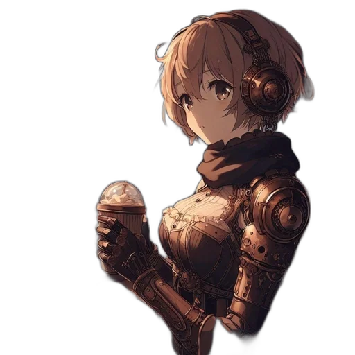 weapon, robot, staff, sword transparent PNG cut-out