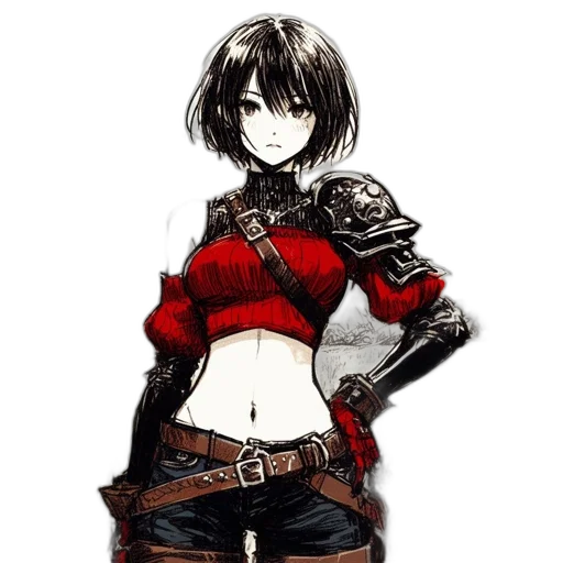 weapon, sword, staff, jacket transparent PNG cut-out
