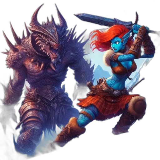 dragon, weapon, fantasy art, concept art transparent PNG cut-out