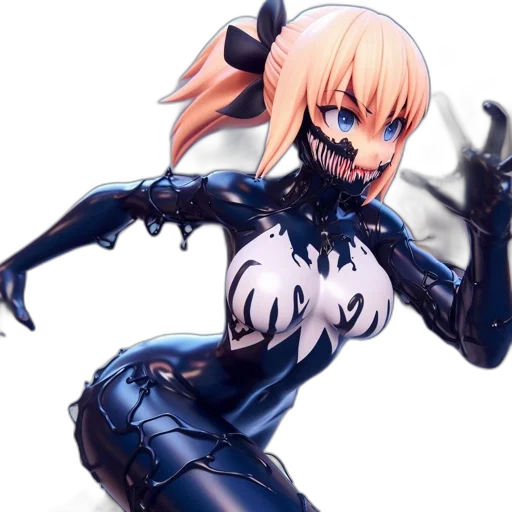 robot, mask, weapon, creature transparent PNG cut-out