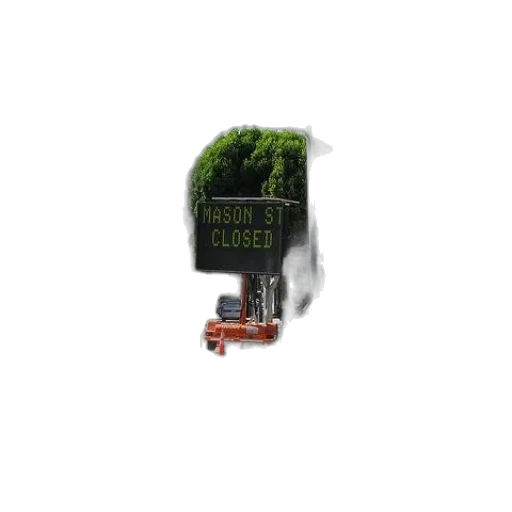robot, car, tree, bottle transparent PNG cut-out