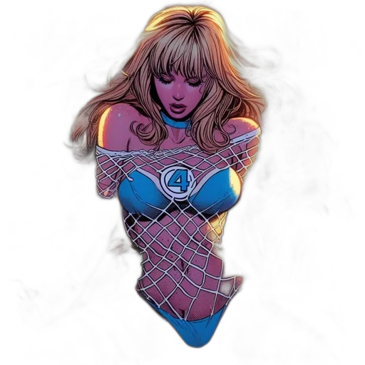 dress, comic book art, concept art, fantasy art transparent PNG cut-out