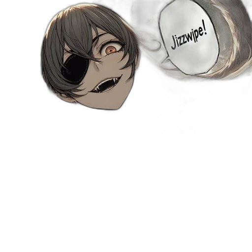 jewelry, mask, anime, photorealistic transparent PNG cut-out