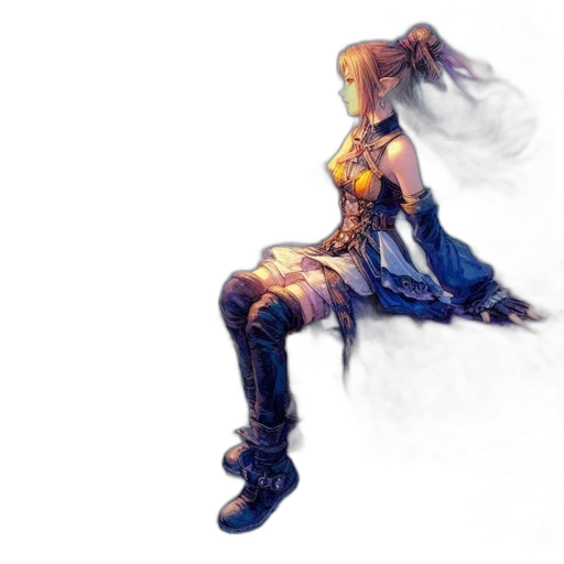 sword, weapon, staff, dress transparent PNG cut-out