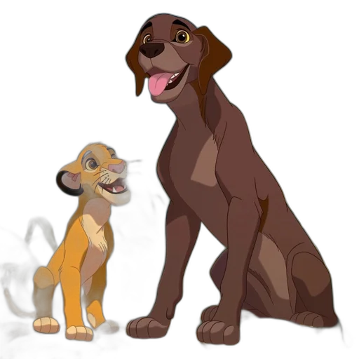 animal, concept art, 3d render, cartoon transparent PNG cut-out