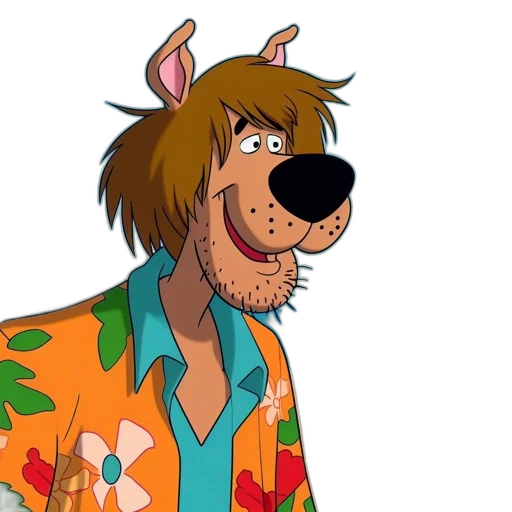 animal, jacket, staff, cartoon transparent PNG cut-out