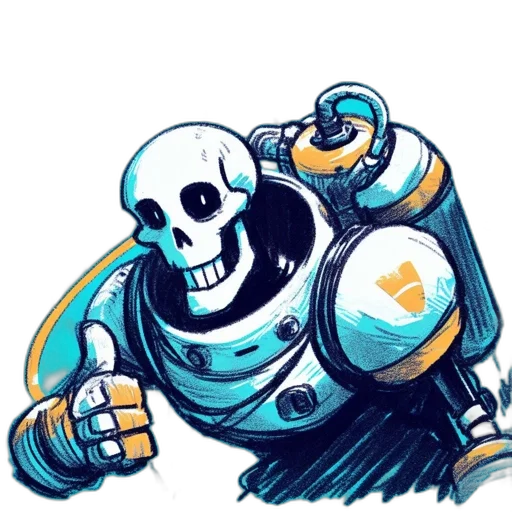 robot, weapon, concept art, pixel art transparent PNG cut-out
