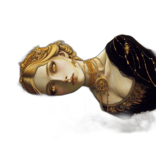 crown, jewelry, face, dress transparent PNG cut-out