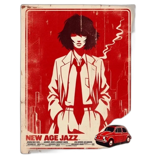 jacket, car, comic book art, concept art transparent PNG cut-out