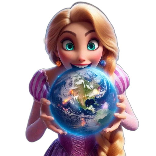 3d render, concept art, fantasy art, cartoon transparent PNG cut-out