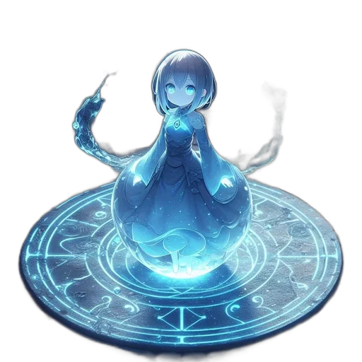 staff, dress, creature, weapon transparent PNG cut-out