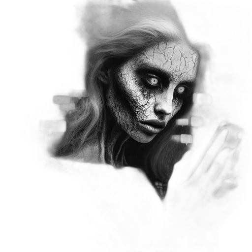 mask, face, creature, robot transparent PNG cut-out