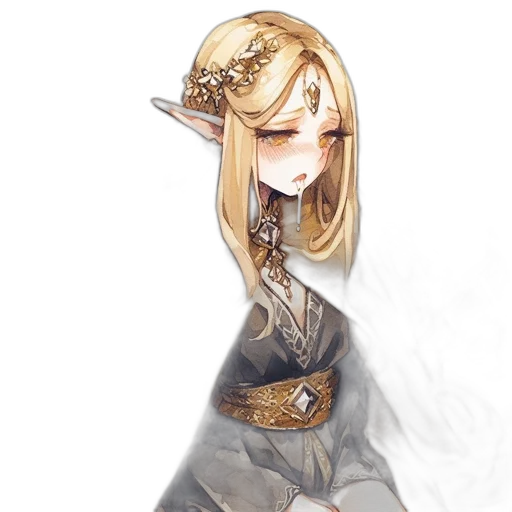 staff, dress, crown, sword transparent PNG cut-out