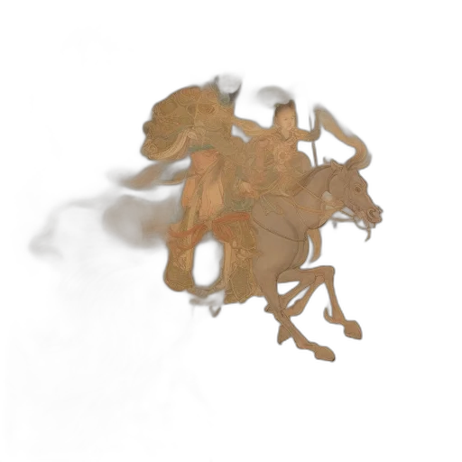 dragon, mask, crown, creature transparent PNG cut-out