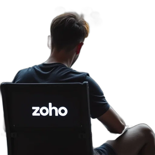 furniture, laptop, zoho, logo transparent PNG cut-out