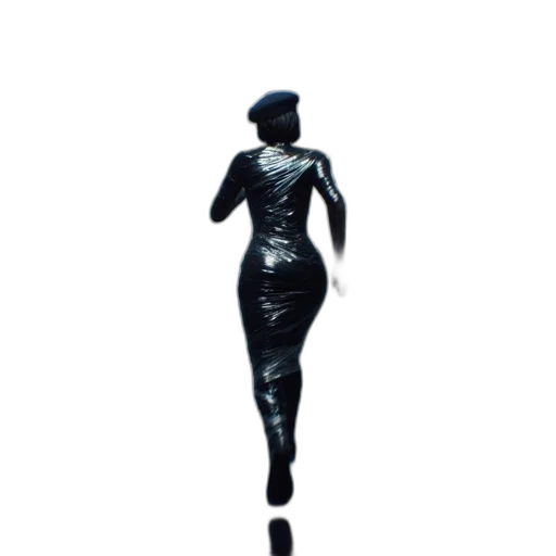 dress, staff, jewelry, robot transparent PNG cut-out