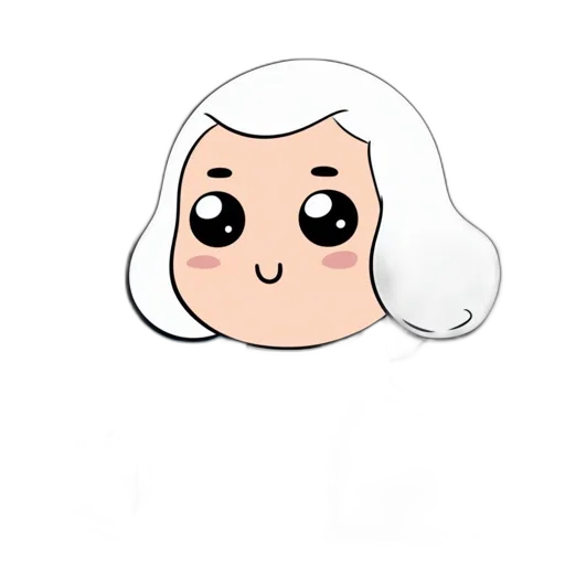 face, staff, hair, cartoon transparent PNG cut-out