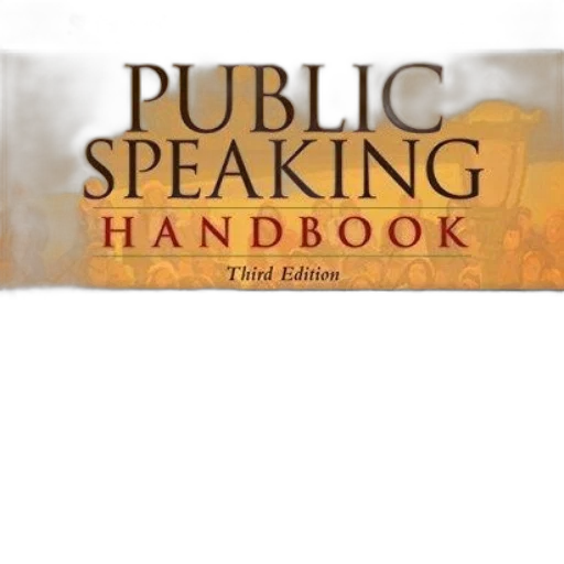 cover, public, speaking, handbook transparent PNG cut-out