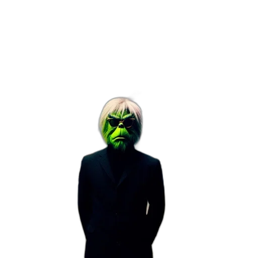 mask, creature, face, staff transparent PNG cut-out