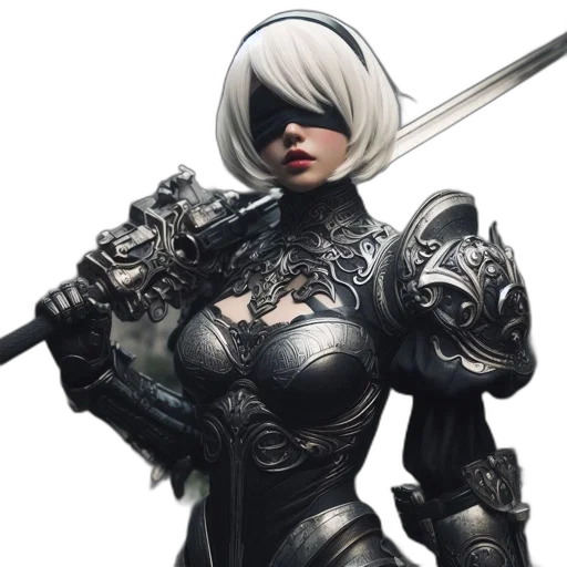 sword, weapon, staff, fantasy art transparent PNG cut-out