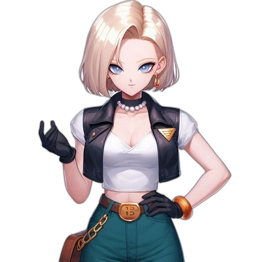 staff, jacket, weapon, hair transparent PNG cut-out
