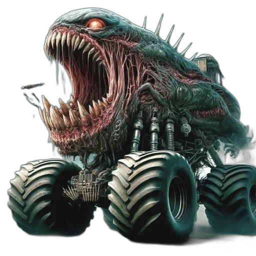 creature, robot, animal, dragon transparent PNG cut-out