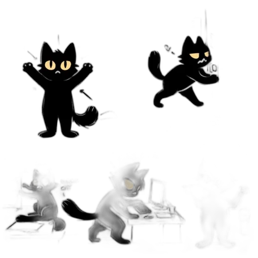 creature, animal, concept art, pixel art transparent PNG cut-out