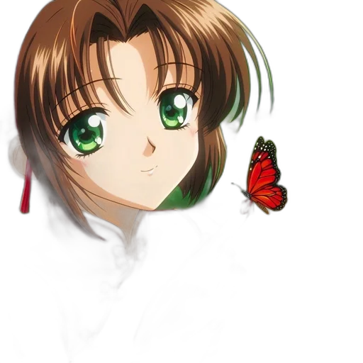 flower, face, staff, creature transparent PNG cut-out