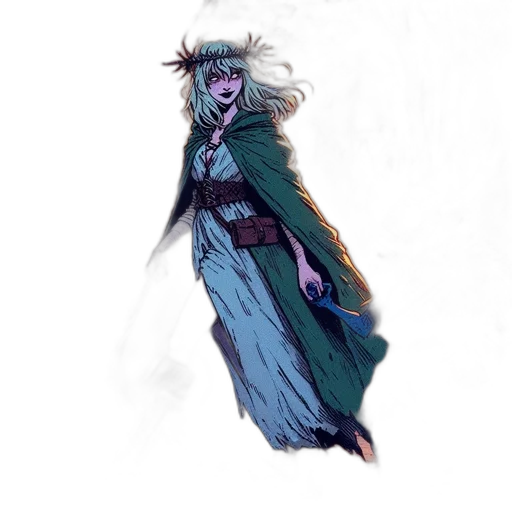 creature, staff, concept art, fantasy art transparent PNG cut-out