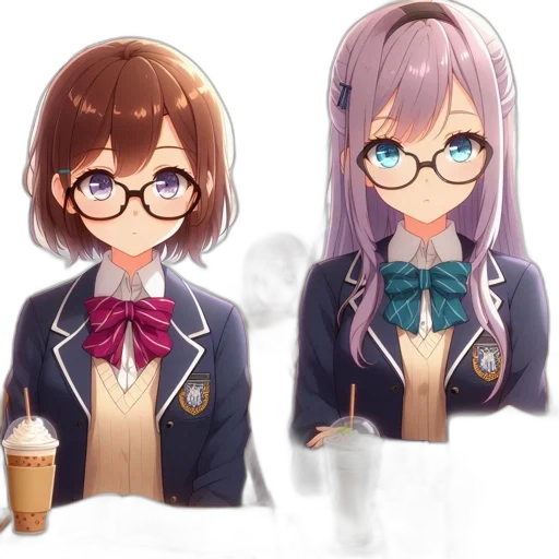 staff, anime, pixel art, concept art transparent PNG cut-out