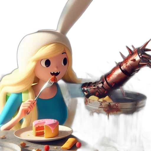 food, 3d render, concept art, fantasy art transparent PNG cut-out
