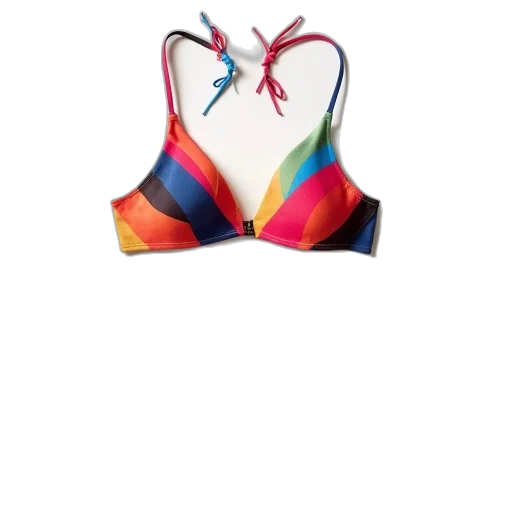 colorful, neon, top, bottom transparent PNG cut-out