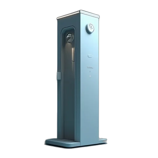 robot, 3d render, concept art, photorealistic transparent PNG cut-out